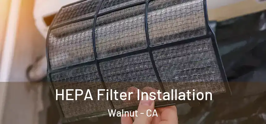  HEPA Filter Installation Walnut - CA