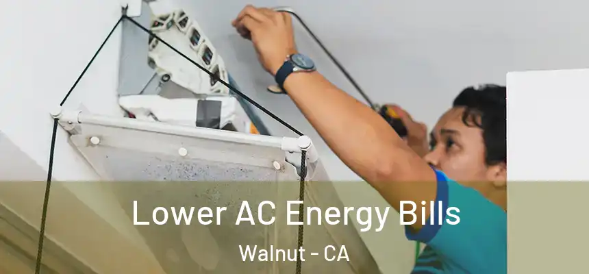 Lower AC Energy Bills Walnut - CA
